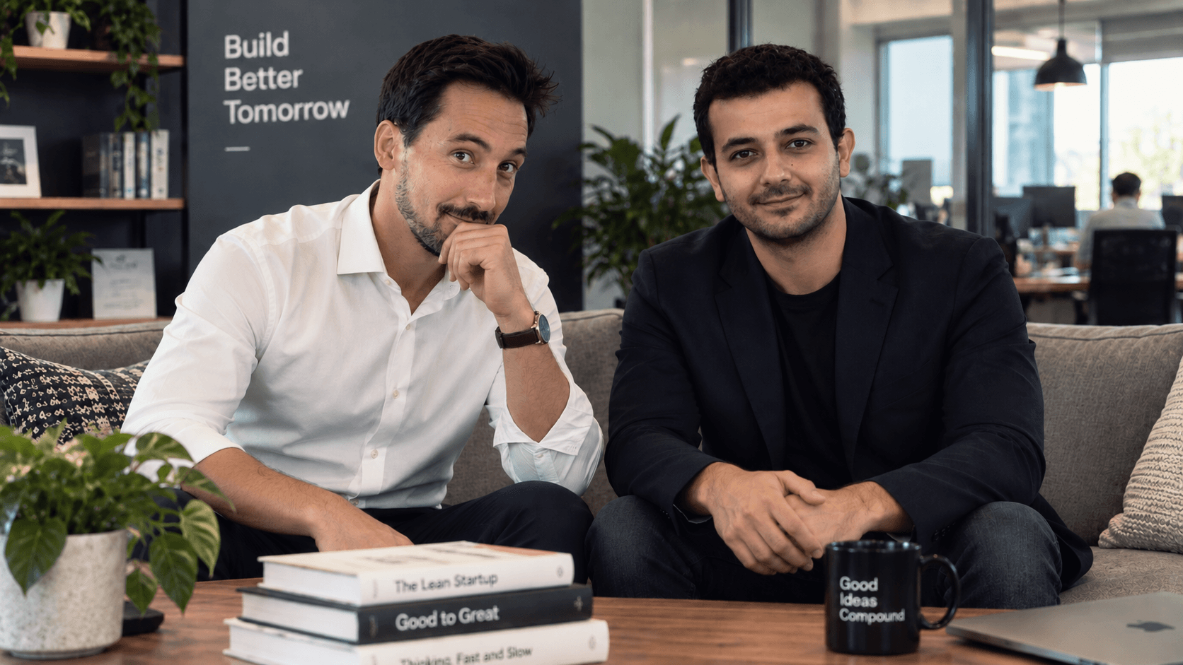 Javier Díez y Pedram Khodarahmi, fundadores de Keevaris